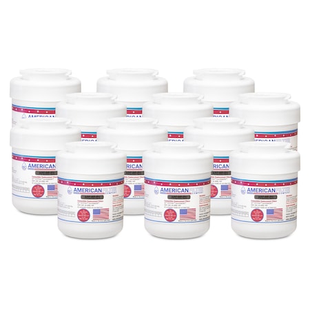 American Filter Co GE MWFINT Comparable Refrigerator Water Filters (made by Model number AFC-RF-G1), 12PK MWFINT-G12-AFC-RF-G1-12-70147